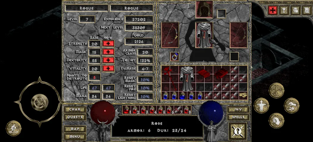 DevilutionX - Diablo 1 port (ДевилутионЭкс)  [МОД Много денег] Screenshot 3