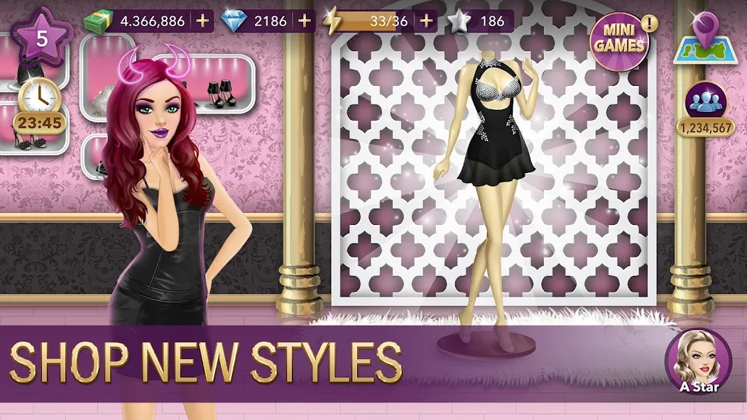 Hollywood Story®: Fashion Star (Холливуд Стори)  [МОД Много монет] Screenshot 5