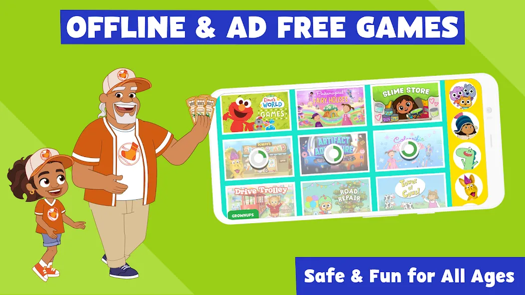 PBS KIDS Games (ПиБиЭс КИДС Игры)  [МОД Menu] Screenshot 2