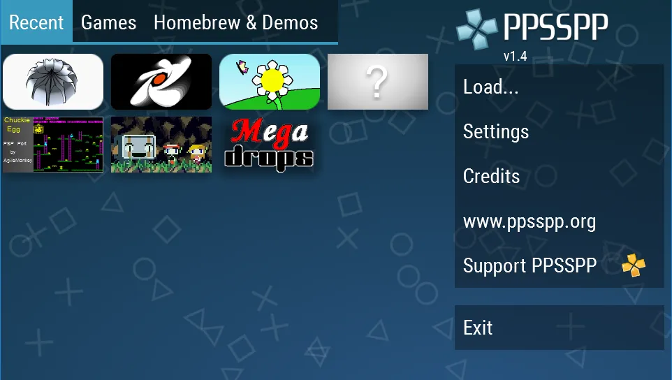 PPSSPP - PSP emulator (ППССПП)  [МОД Menu] Screenshot 1