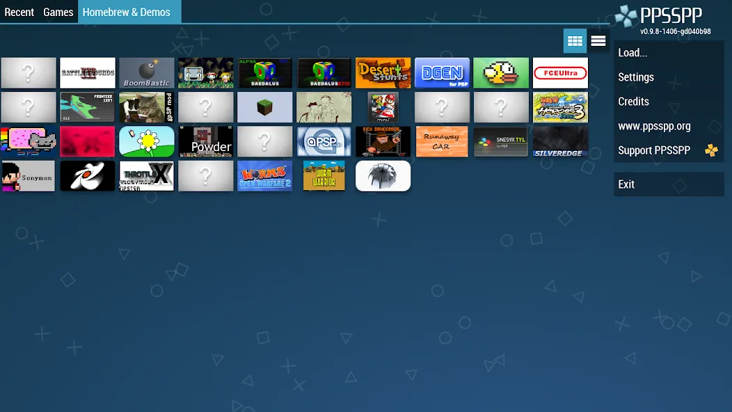 PPSSPP - PSP emulator (ППССПП)  [МОД Menu] Screenshot 3