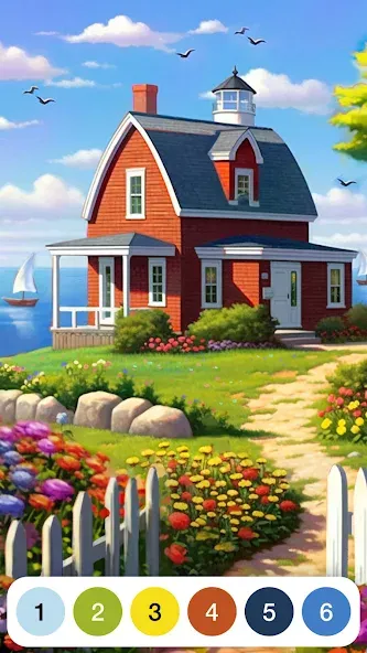 Paint by Number: Coloring Game  [МОД Unlocked] Screenshot 4