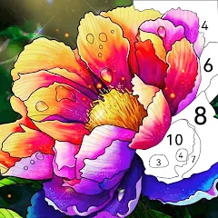 Скачать взлом Tap Color by Number - Coloring  [МОД Много денег] - последняя версия apk на Андроид