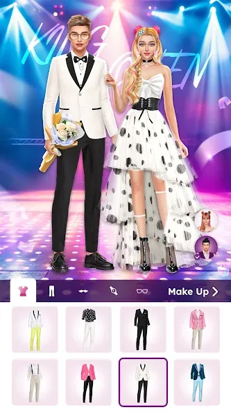 College Dress Up for Girls (Капель Макеовер)  [МОД Много монет] Screenshot 3