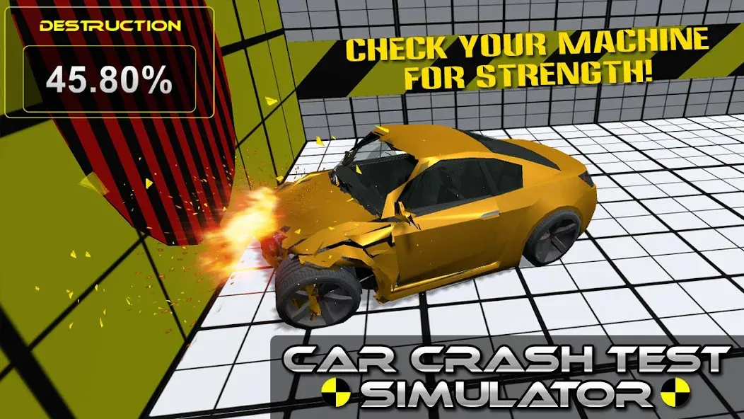 Car Crash Test Simulator  [МОД Menu] Screenshot 5