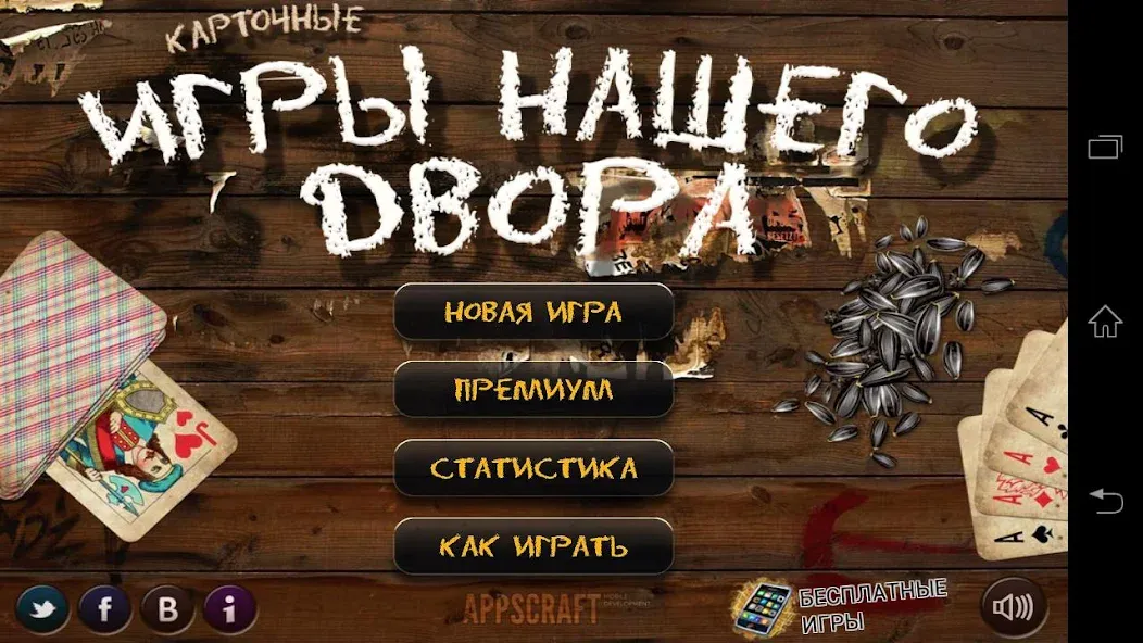 Russian Card Games  [МОД Бесконечные деньги] Screenshot 1