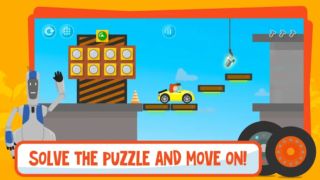 McWheelie logic games for kids  [МОД Меню] Screenshot 1