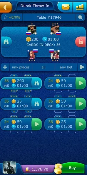 Durak LiveGames online  [МОД Все открыто] Screenshot 3