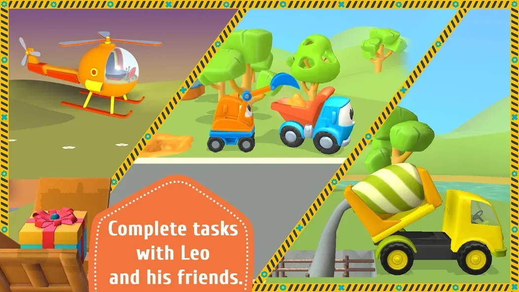 Leo and Сars: games for kids  [МОД Много монет] Screenshot 3