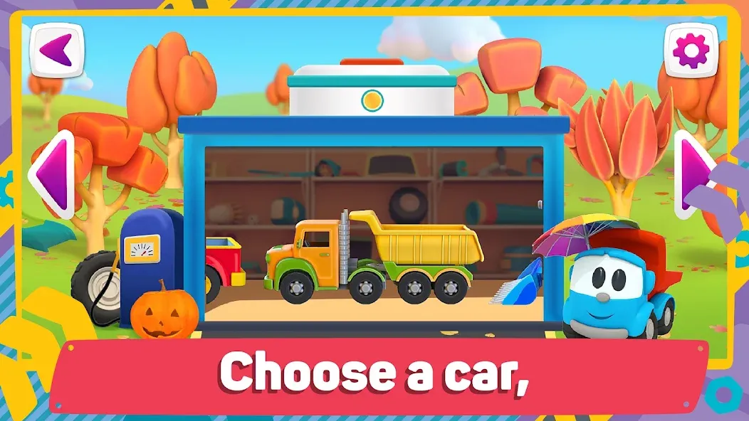 Leo 2: Puzzles & Cars for Kids  [МОД Все открыто] Screenshot 4