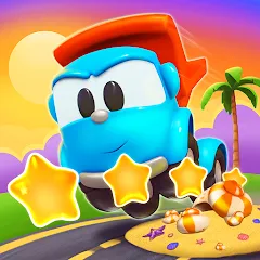 Скачать взлом Leo Runner: car games for kids  [МОД Mega Pack] - стабильная версия apk на Андроид