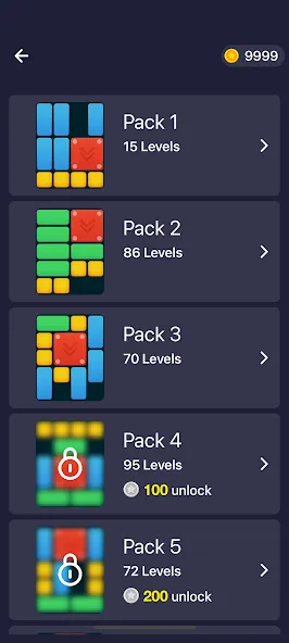 Puzzle Packed IQ Games (Пазл Пакед ИК Игры)  [МОД Бесконечные монеты] Screenshot 5