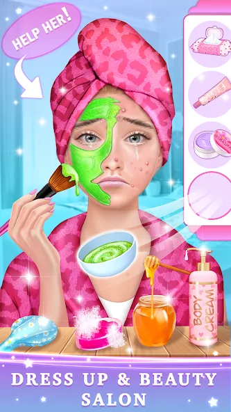 BFF Makeover - Spa & Dress Up  [МОД Unlimited Money] Screenshot 1