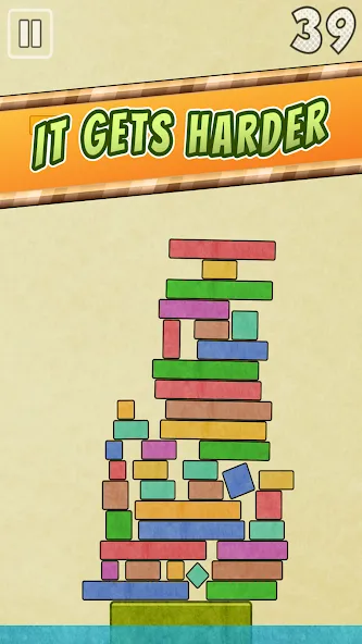 Drop Stack Block Stacking Game (Дроп Стэк блочная игра с укладкой блоков)  [МОД Unlocked] Screenshot 5