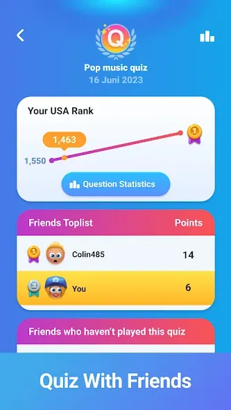 QuizDuel! Quiz & Trivia Game  [МОД Много монет] Screenshot 5