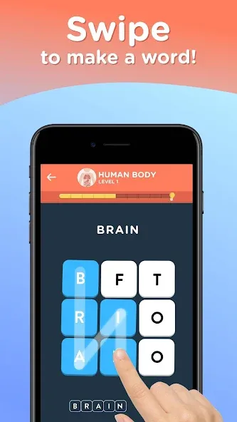 WordBrain 2 - word puzzle game (ВордБрейн 2)  [МОД Mega Pack] Screenshot 3