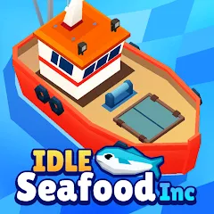 Скачать взломанную Seafood Inc - Tycoon, Idle (Айдл Сифуд Инк)  [МОД Бесконечные деньги] - полная версия apk на Андроид