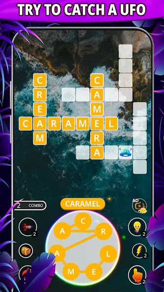 Word connect: word search game  [МОД Все открыто] Screenshot 1