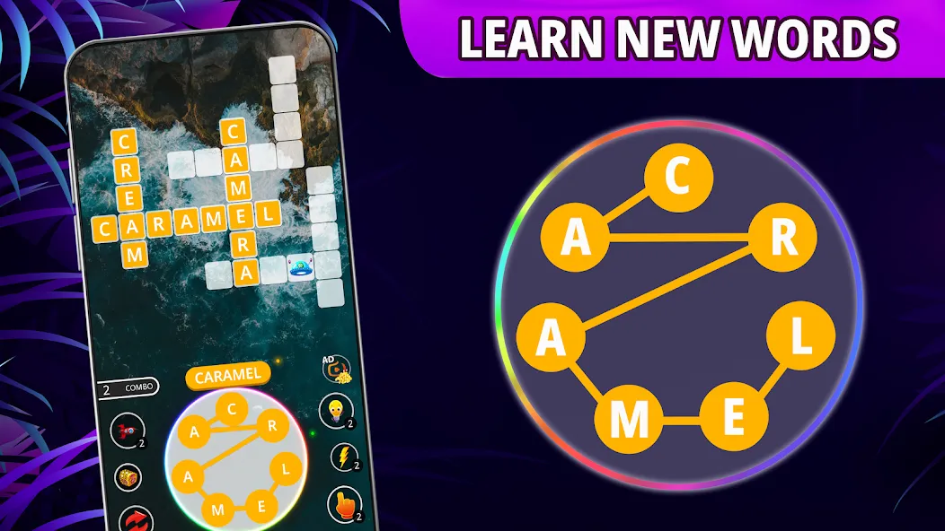 Word connect: word search game  [МОД Все открыто] Screenshot 5