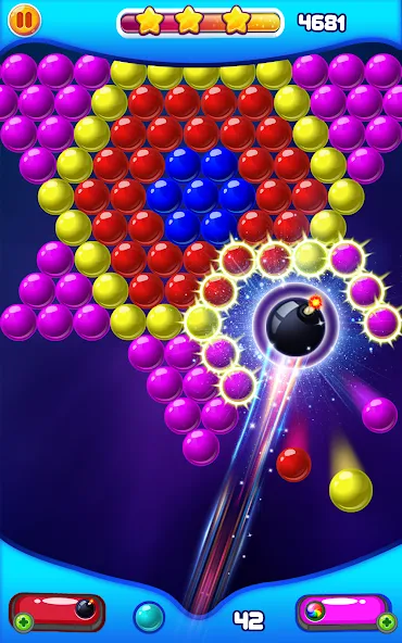 Bubble Shooter 2 (Бабл Шутер 2)  [МОД Все открыто] Screenshot 5