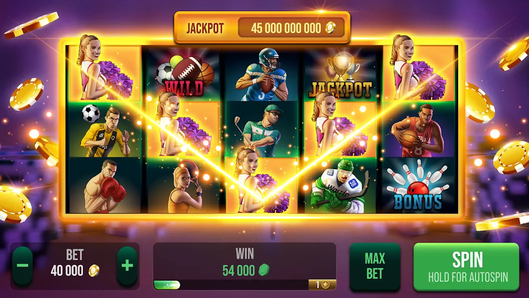 Casino All Star: Poker & Slots (Казино Олл Стар)  [МОД Бесконечные деньги] Screenshot 3