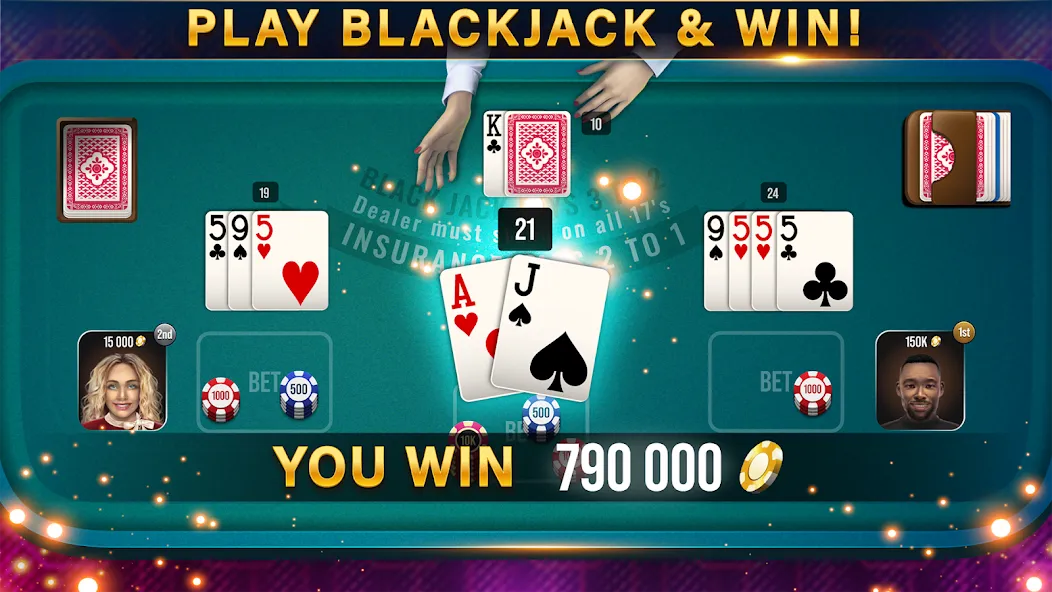 Casino All Star: Poker & Slots (Казино Олл Стар)  [МОД Бесконечные деньги] Screenshot 5