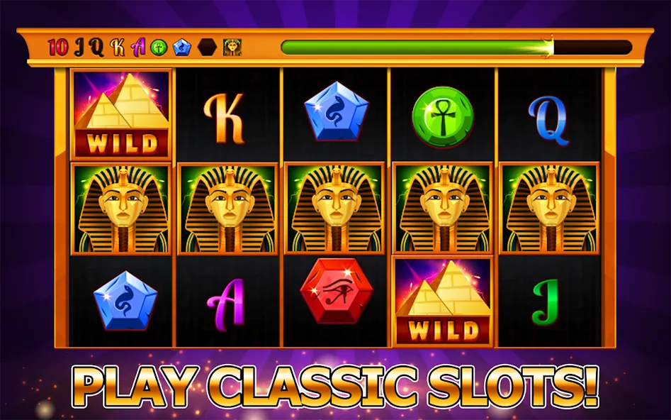 Slots - casino slot machines  [МОД Бесконечные монеты] Screenshot 2