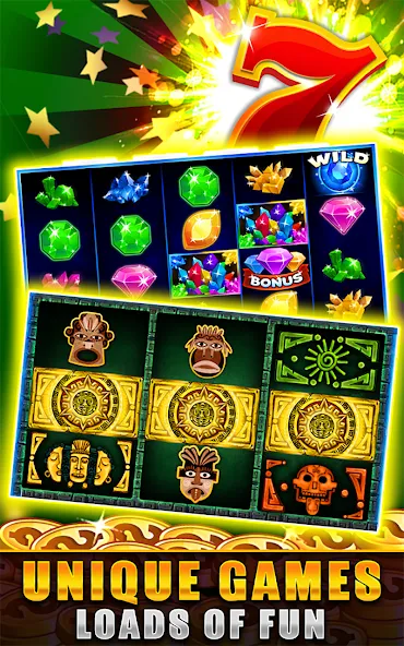 Golden Slots: Casino games (Голден Слотс)  [МОД Много денег] Screenshot 4