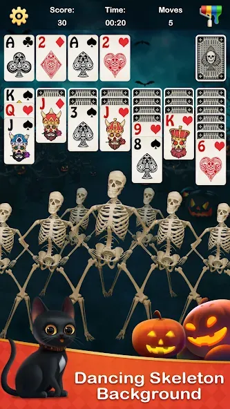 Solitaire Jigsaw Puzzle (Солитер Пазл)  [МОД Бесконечные монеты] Screenshot 5