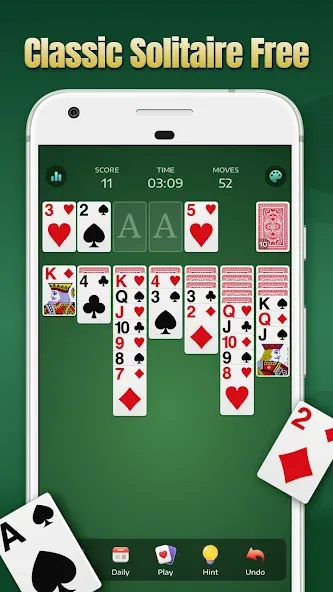 Solitaire - Classic Card Games  [МОД Unlimited Money] Screenshot 1