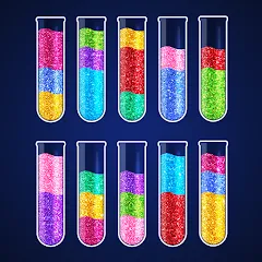 Скачать взлом Water Sort Puzzle - Color Game (Уотер Сорт Пазл)  [МОД Menu] - стабильная версия apk на Андроид