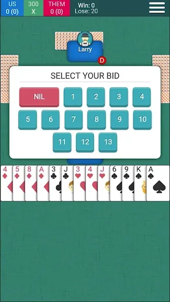 Spades Card Game (Спейдс Карточная Игра)  [МОД Menu] Screenshot 1