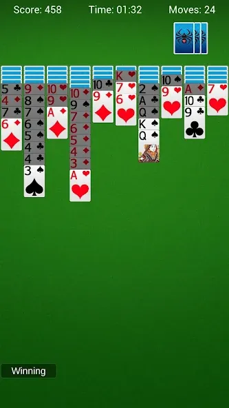 Spider Solitaire - Card Games  [МОД Menu] Screenshot 3