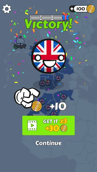 Country Balls: World War (Кантри Болс)  [МОД Mega Pack] Screenshot 5