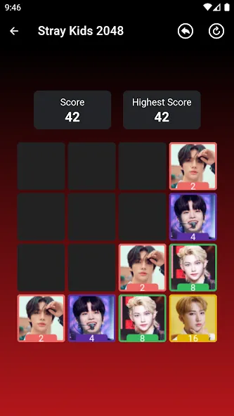 Stray Kids 2048 Game (Стрей Кидз 2048 игра)  [МОД Много монет] Screenshot 3