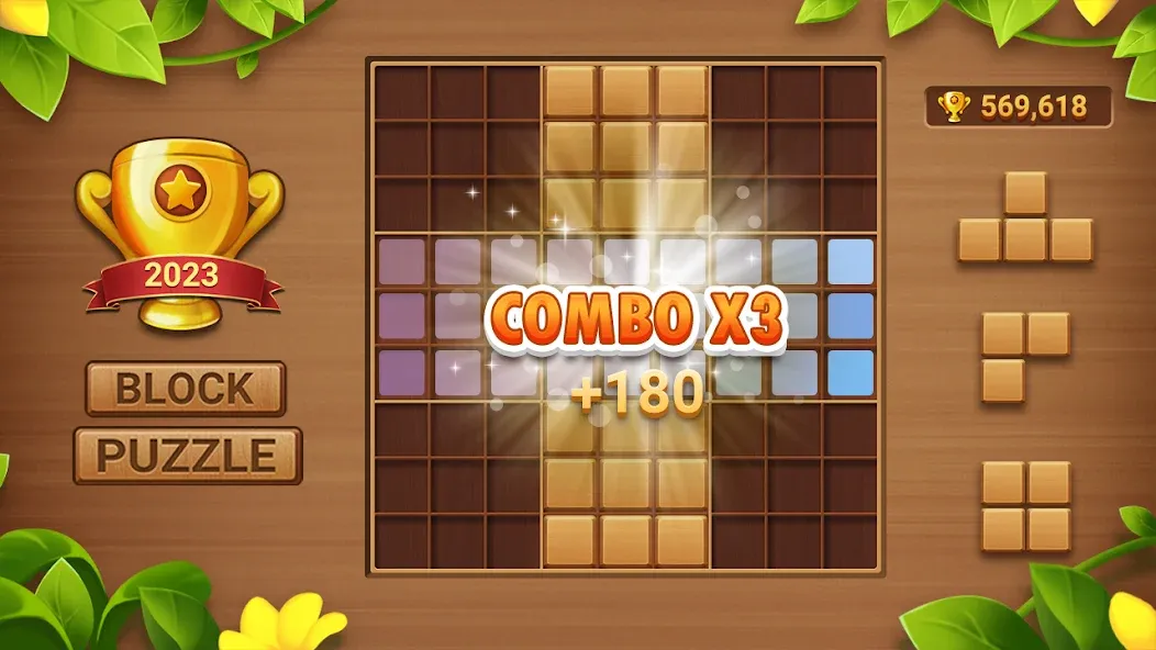 Block Puzzle Sudoku  [МОД Много монет] Screenshot 2