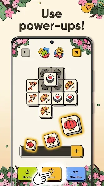 3 Tiles - Tile Matching Games (Тайлс)  [МОД Все открыто] Screenshot 4