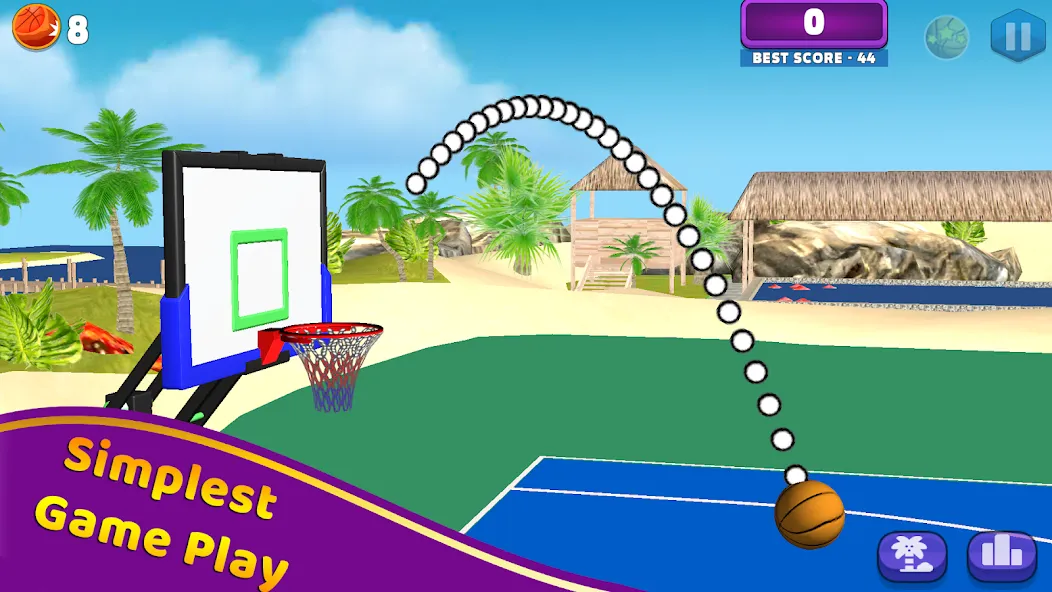 Shoot Challenge Basketball (Шут Челлендж Баскетбол)  [МОД Menu] Screenshot 1