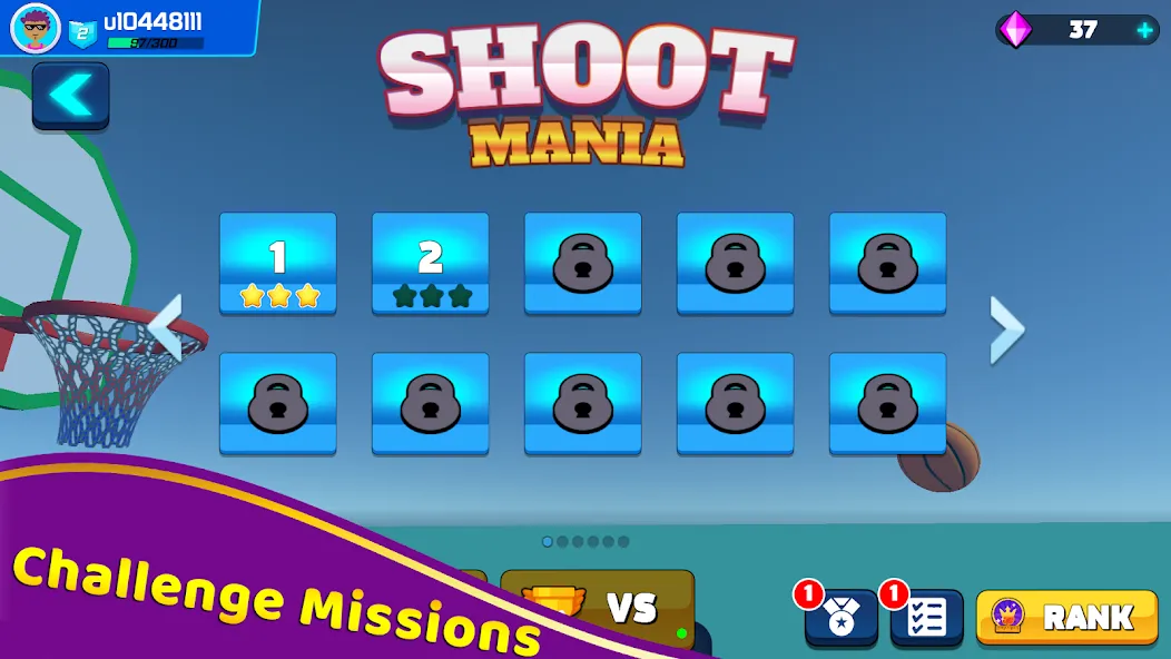 Shoot Challenge Basketball (Шут Челлендж Баскетбол)  [МОД Menu] Screenshot 4