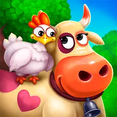 Взломанная Farmington – Farm game (Фармингтон)  [МОД Бесконечные монеты] - стабильная версия apk на Андроид