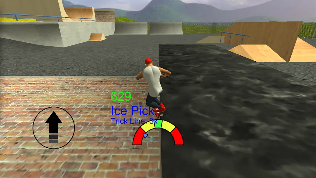 Scooter Freestyle Extreme 3D (Скутер Фристайл Экстрим 3D)  [МОД Бесконечные монеты] Screenshot 2