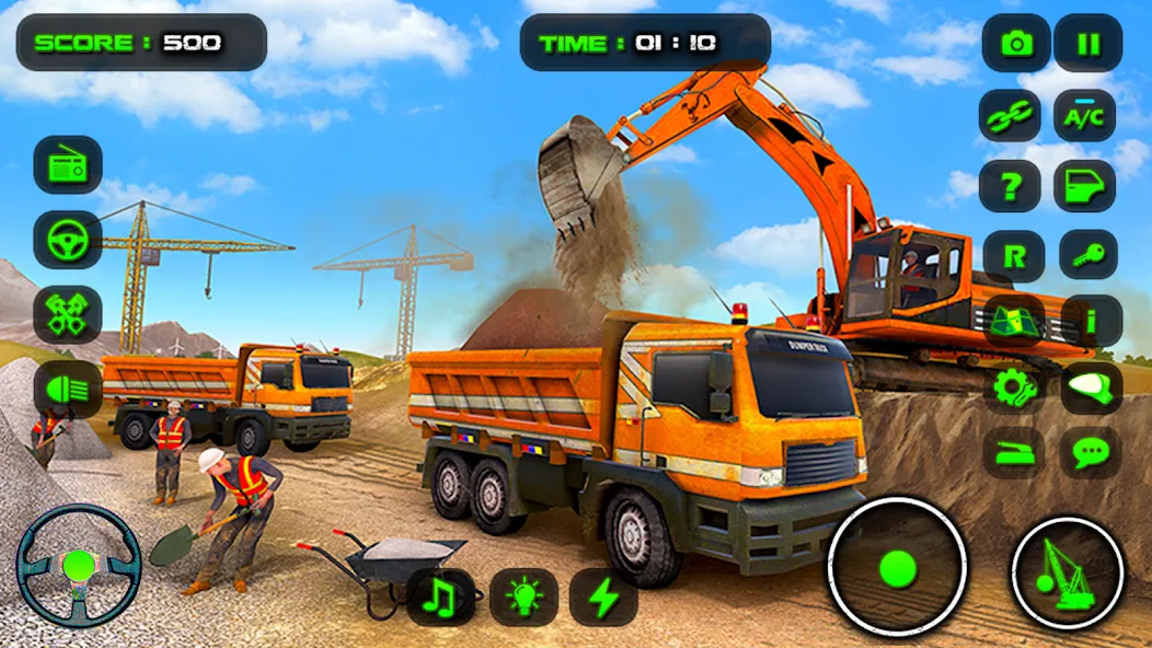 City Construction: Sand Games  [МОД Mega Pack] Screenshot 1