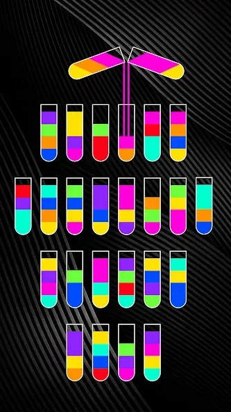 SortPuz 3D: Water Color Sort (СортПаз 3Д)  [МОД Бесконечные деньги] Screenshot 2