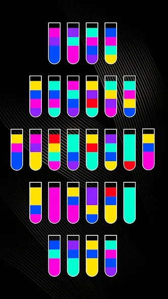 SortPuz 3D: Water Color Sort (СортПаз 3Д)  [МОД Бесконечные деньги] Screenshot 5