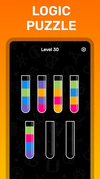 Water Sort Puzzle Color Game  [МОД Много монет] Screenshot 4