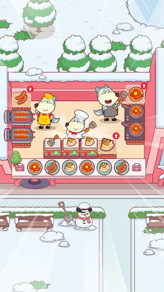 Wolfoo Snack Bar, Restaurant  [МОД Много монет] Screenshot 3