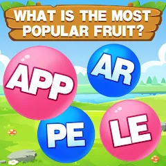 Взломанная Word Bubble Puzzle - Word Game  [МОД Меню] - стабильная версия apk на Андроид