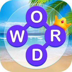 Скачать взломанную Word Connect - Train Brain (Ворд Коннект)  [МОД Много монет] - последняя версия apk на Андроид