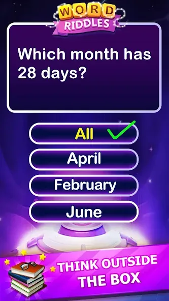 Word Riddles - Offline Word Ga (Уорд Риддлс)  [МОД Много монет] Screenshot 4